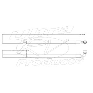 W8006977  -  Hose Asm - Power Steering Gear Outlet